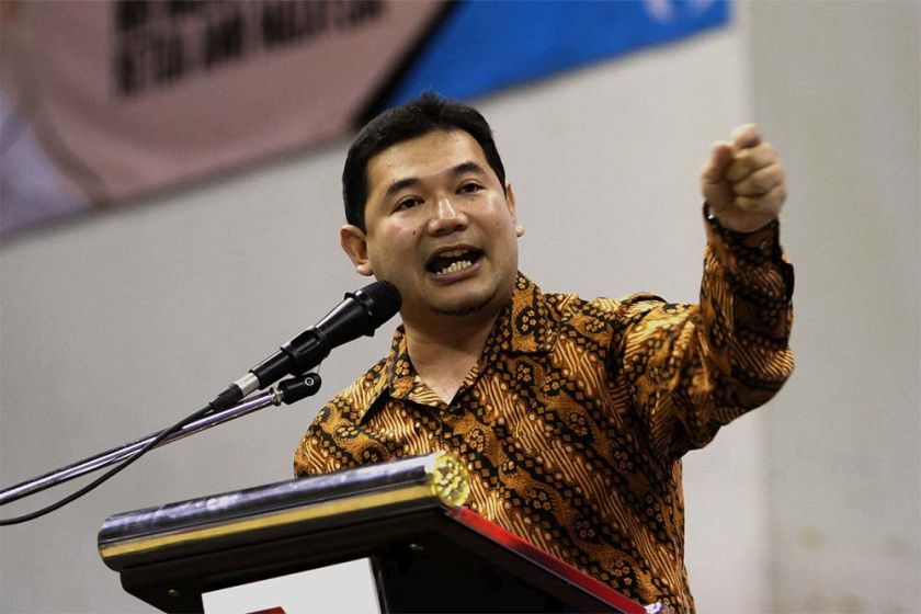 Rafizi Ramli speaks at the 2014 PKR Congress in Shah Alam, August 24, 2014. u00e2u20acu2022 Picture by Yusof Mat Isa 